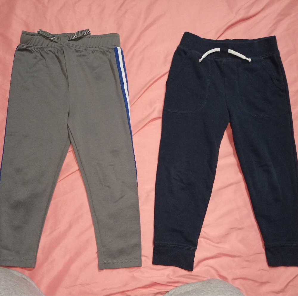 2 pairs boys pants bundle